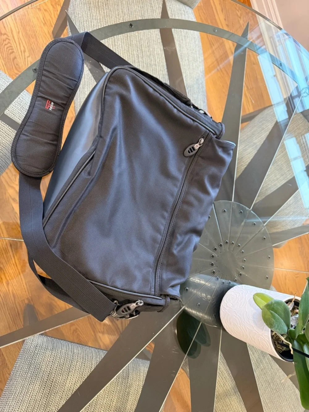 Black Men's Messenger Laptop Bag by TUMI-style